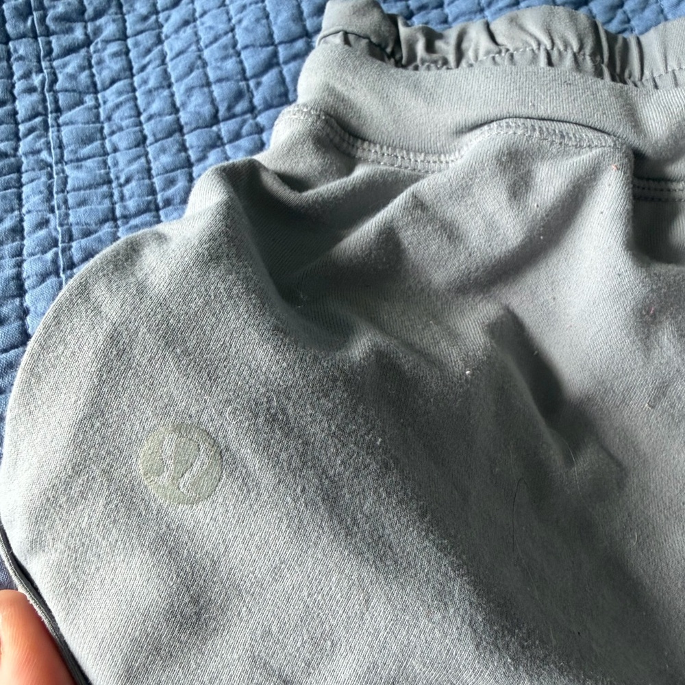 Lululemon Light Gray Athletic shorts